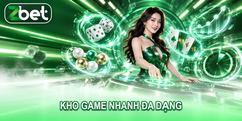 cac game nhanh zbet Nữ người chơi trưởng thành di chuyển giữa bốn làn game nhanh