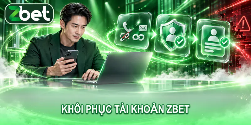 Người dùng khôi phục tài khoản ZBET khi mất quyền truy cập