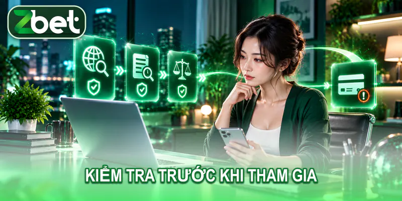 kiem tra truoc khi tham gia Người dùng kiểm tra tên miền và điều khoản trước khi giao dịch trên ZBET
