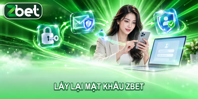 Người dùng đặt lại mật khẩu ZBET qua kênh liên hệ đã xác minh