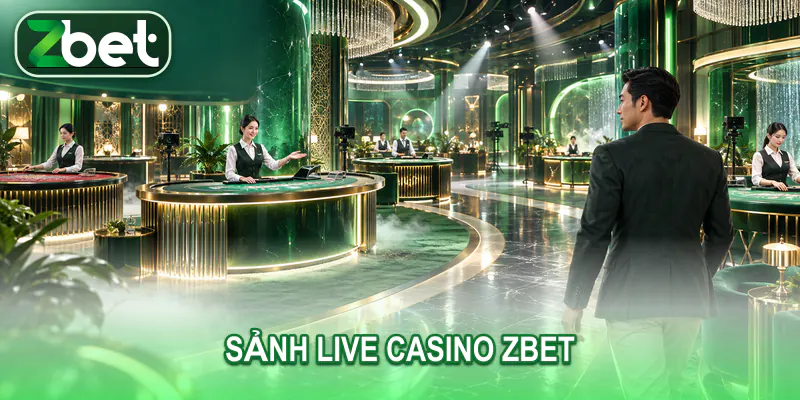 sanh live casino zbet Người chơi trưởng thành bước vào đại sảnh nhiều bàn live casino